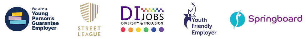 Young Person's Guarantee Employer, Street League, Diversity & Inclusion Jobs, Youth Friendly Employer & Springboard